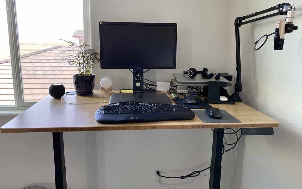 The Most Important Part Of Working From Home|Fully Jarvis Standing Desk in action